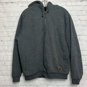 Field & Stream Sherpa Lined Hoodie Sweatshirt Jacket
